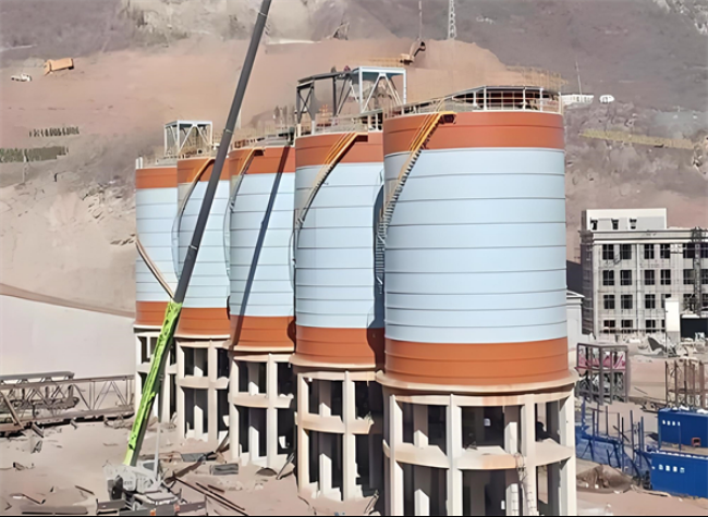 长葛高架钢板仓